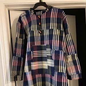 Colorful sweater - long sleeve with hoodie